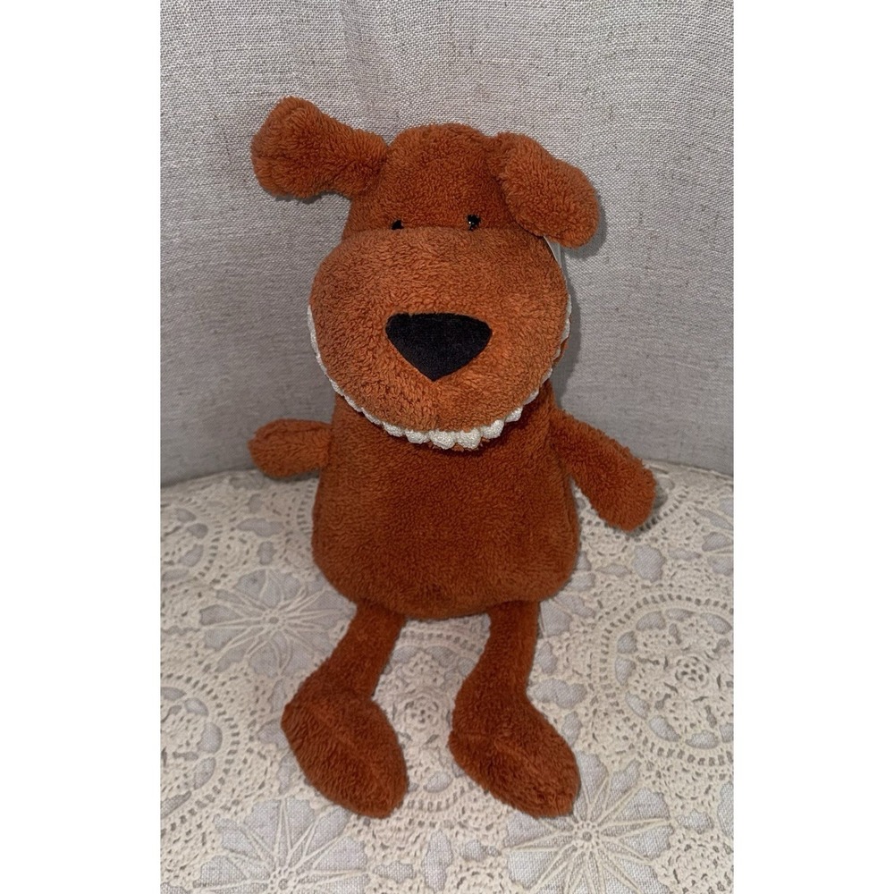 NWT Jellycat Toothy Mutt Dog‎ Plush 14" Retired VHTF NEW